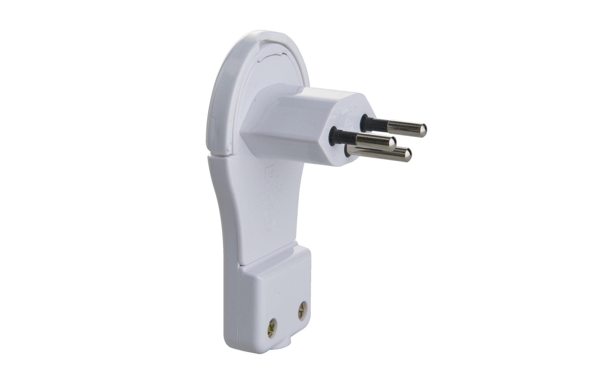 613469 - Mediatech Brennenstuhl Flachstecker T13 montierbar mit Ausziehhilfe, weiss kaufen Schweiz | Mediatech.ch
