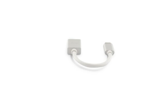 616019_2 - Mediatech LMP USB3.0 C-A Verlängerungen, 15cm 5Gbps, C-Stecker - A-Buchse, silber