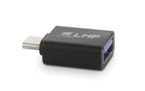 LMP USB3.0 TypC - A Adapter, schwarz 5Gbps, C-Stecker -  A-Buchse