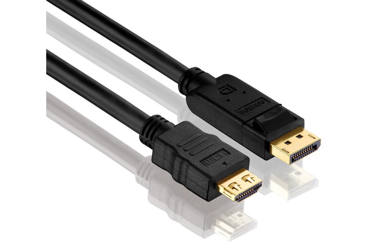 626574 - Mediatech PureLink PureInstall, Adapterkabel DP/HDMI, 15.00m vergoldete Stecker kaufen | Mediatech.ch