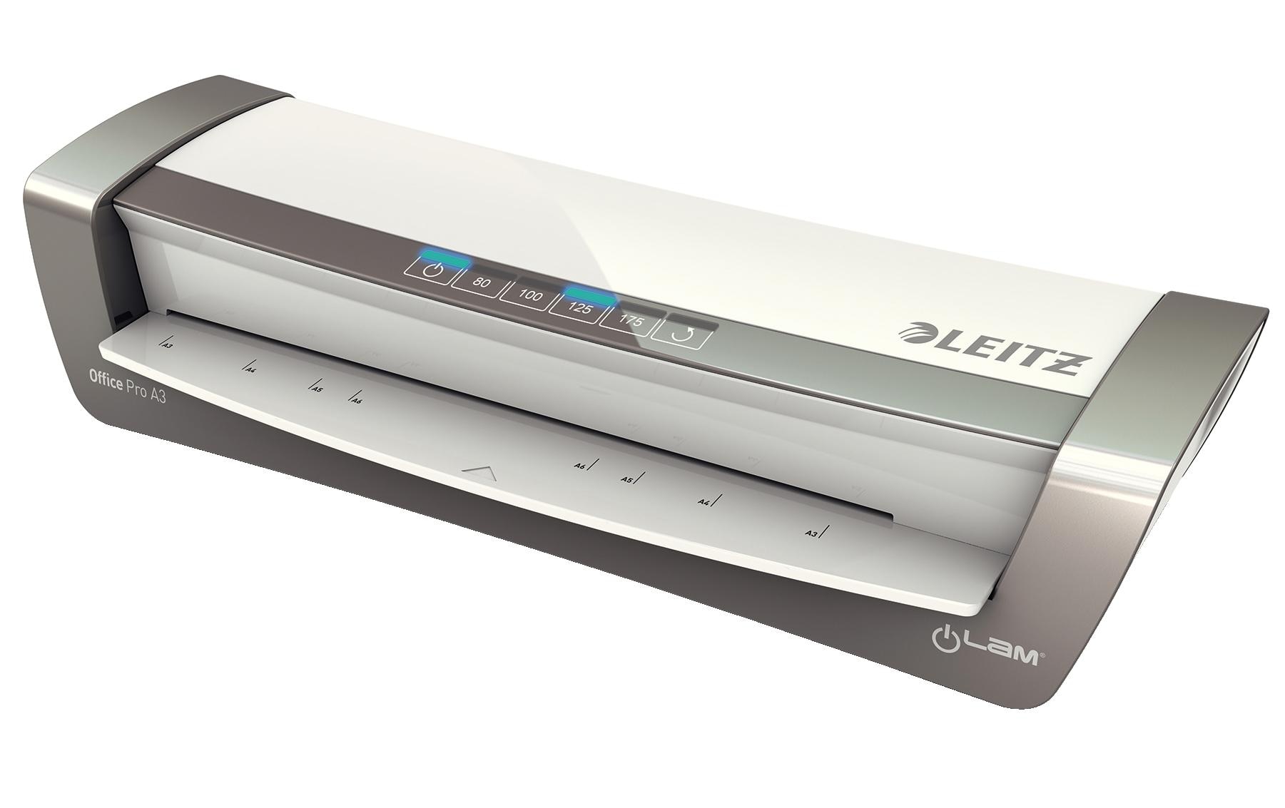 627355 - Mediatech Leitz iLAM Office Pro Laminator A3 CH, silber/weiss, bis 175mic kaufen Schweiz | Mediatech.ch