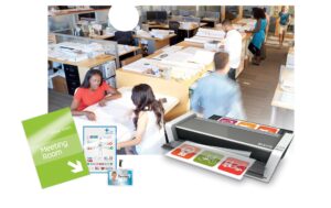 627356_5 - Mediatech Leitz iLAM Touch 2 Laminator A3 CH, weiss/anthrazit, bis 250 mic