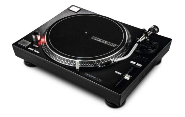 654399_2 - Mediatech Reloop RP-7000 MKII Black DJ-Turntable mit Direktantrieb, schwarz
