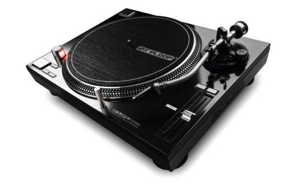 654399_4 - Mediatech Reloop RP-7000 MKII Black DJ-Turntable mit Direktantrieb, schwarz