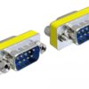 66095 - Mediatech Gender Changer Adapter DB9M-DB9M male / male