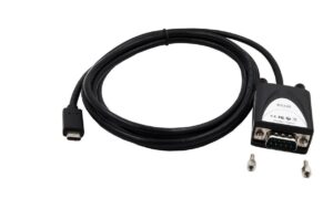EXSYS EX-2311-2, USB 2.0 zu 1 x RS-232 mit USB C-Stecker