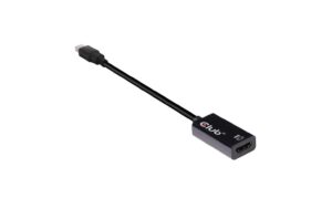 Club 3D, Adapterkabel mDP 1.4 auf HDMI 2.0a HDR, L= 184 mm