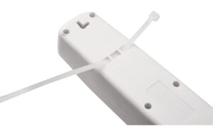 F.power Steckdosenleiste 5xT13 1.5m ws 230V, H05VV-F 3G1.00, MS, weiss (5/25)