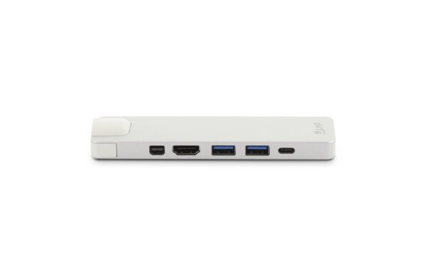 LMP USB Docking Station, HDMI, miniDP, Ethernet, 2x USB3.0, SD/microSD, silber