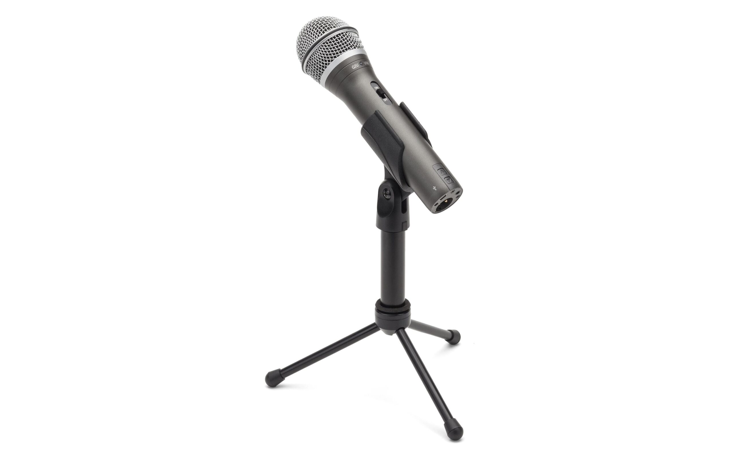 716269 - Mediatech Samson Q2U, USB-Mikrofon Dynamisches USB Mic inkl Tripod kaufen Schweiz | Mediatech.ch