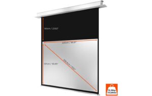 Celexon, Deckeneinbau Motor Professional + 16:10, elektrisch, 220x137cm