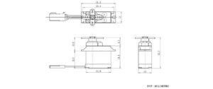 PowerHD Servo HD-1810MG (39 Ncm 6V)