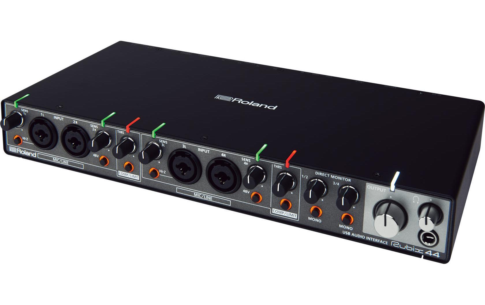 741537 - Mediatech Roland Rubix 44 USB Audio Interface 4-IN/4-OUT kaufen Schweiz | Mediatech.ch