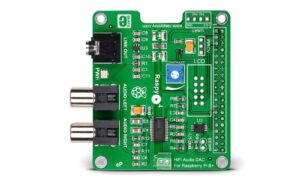 745150 - Mediatech Microelektronika RaspyPlay4 Für Raspberry Pi 2,3B, 3B+, PCM5122 DAC