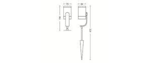 747676_6 - Mediatech Philips Hue Gartenspot Lily Extension 8W, 700 lm, RGBW, 2200-6500 K