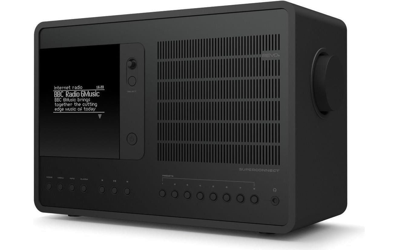 Revo DAB+ Radio SuperConnect Schwarz
