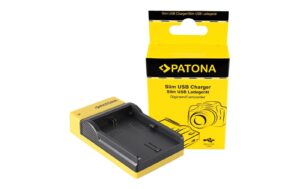 PATONA Micro USB Ladegerät zu Canon LP-E6