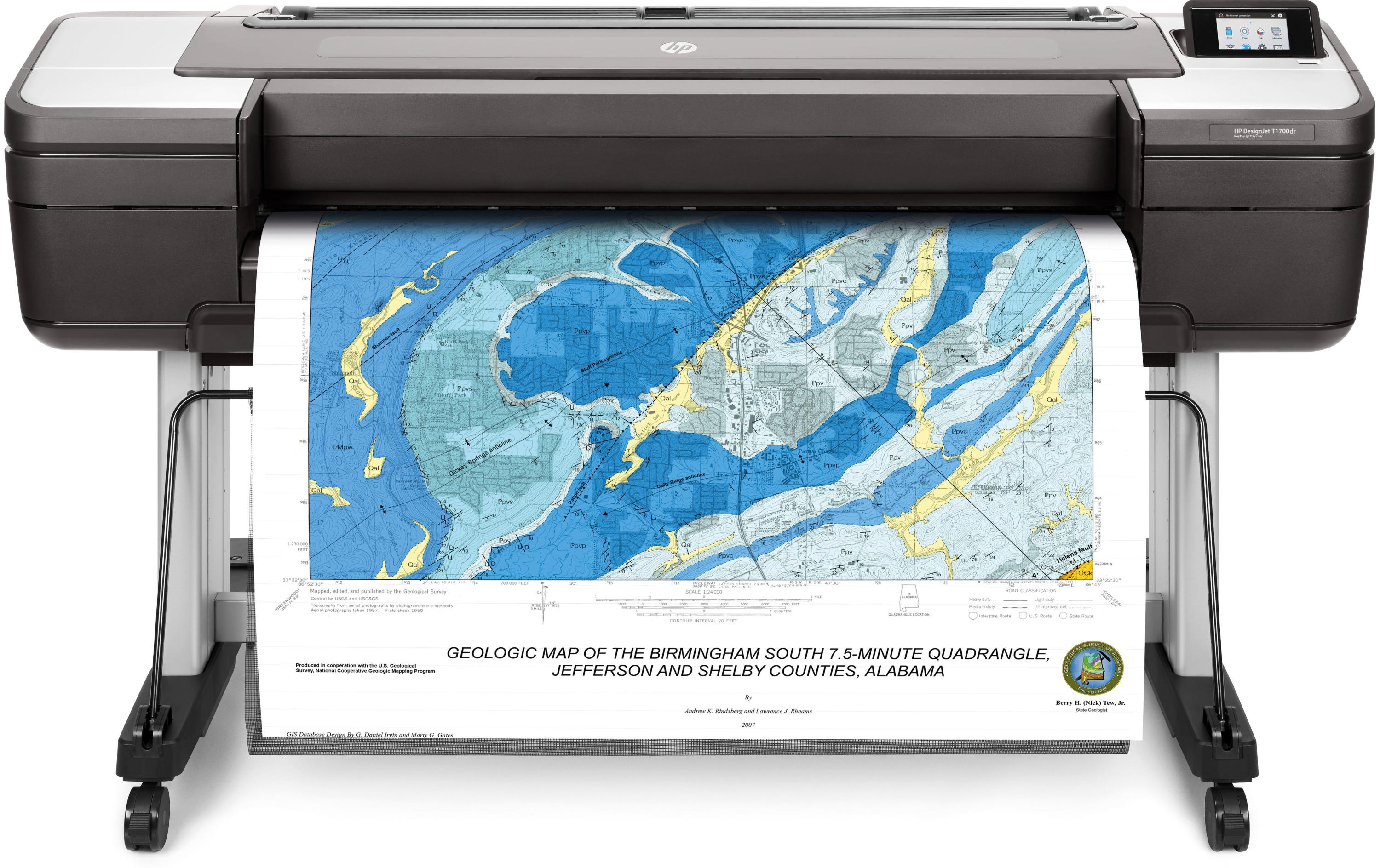 HP Inc. HP DesignJet T1700DR 44 2xRollen 1118mm A0, USB 2.0, LAN kaufen | Mediatech.ch