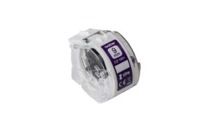 Brother CZ1001 Endlosetikette Rolle 9mm breit, 5m lang, zu VC-500W