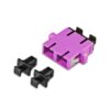 766113 - Mediatech Lightwin LWL Kupplung SC-SC, OM4 Duplex Multimode, voilet