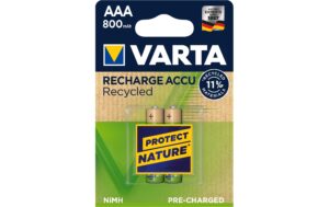 Varta, Akku Recycled NiMH Micro AAA 800 mAh 2er Pack