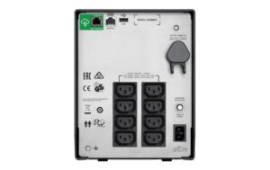 APC USV SMC1000IC, 1000VA/600W, LCD, Tower, Line-Interactive