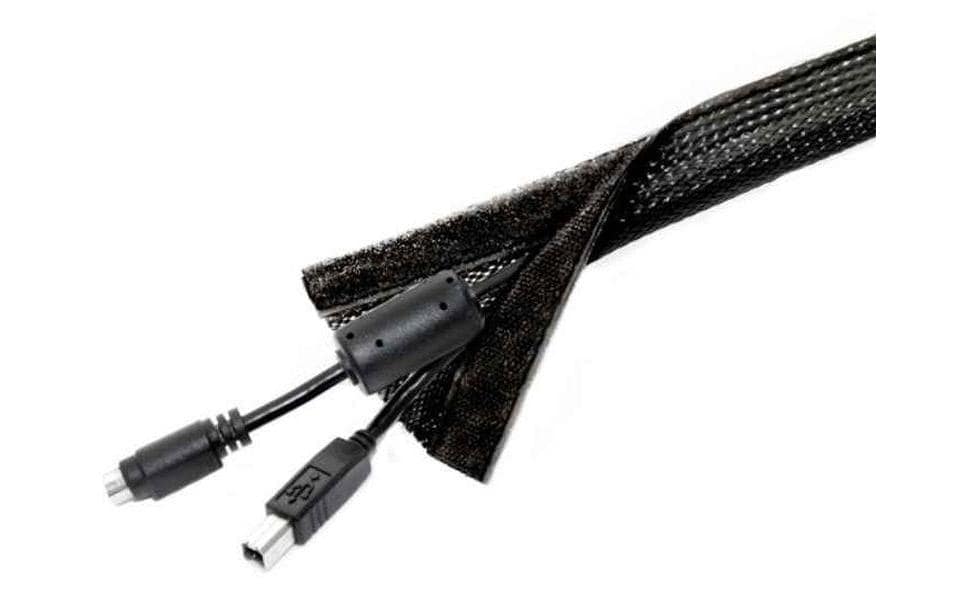 778162 - Mediatech M Universal Cable Sock Velcro Black 10m M Universal Cable Sock Velcro Black 10m