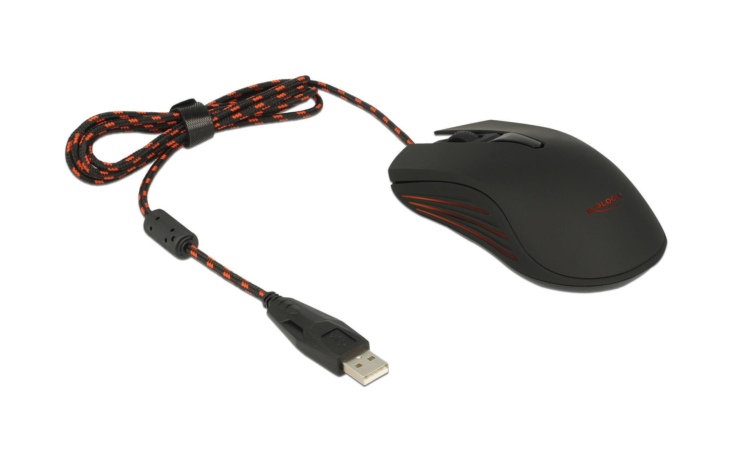 779238 - Mediatech Delock 12531, 4 Tasten Maus 1 x USB 2.0 Typ-A Stecker kaufen Schweiz | Mediatech.ch