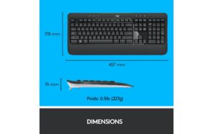Logitech MK540 wireless Desktop US-Layout USB 2.4GHz, US-Layout
