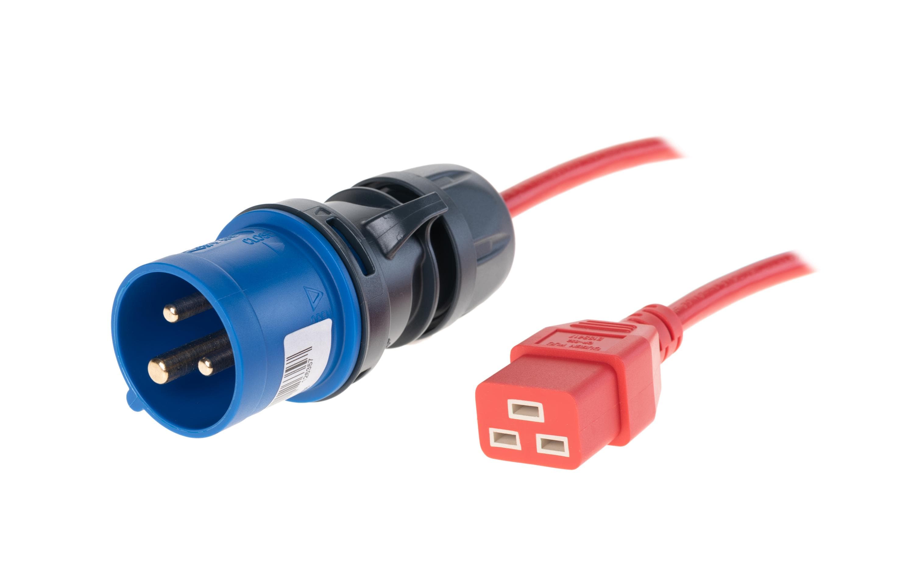 797527 - Mediatech Diggelmann Netzkabel CEE16/3-C19, 5 m rot, H05VV-F 3G 1.5mm² kaufen Schweiz | Mediatech.ch