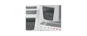 803011_4 - Mediatech Leitz Aktenvernichter IQ Office Pro P-4, 20 Blatt, grau/weiss