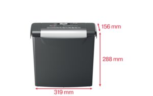 803013_1 - Mediatech Rexel Aktenvernichter Momentum S206 P-2, 6 Blatt, schwarz