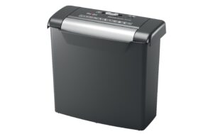 803013_3 - Mediatech Rexel Aktenvernichter Momentum S206 P-2, 6 Blatt, schwarz
