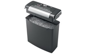 803013_4 - Mediatech Rexel Aktenvernichter Momentum S206 P-2, 6 Blatt, schwarz