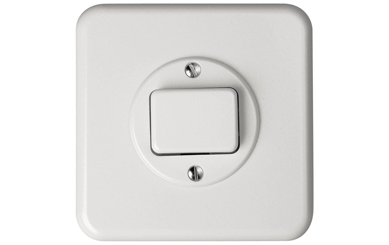 803651 - Mediatech Mica Schalter S6, UP, weiss Komplettset mit Rahmen kaufen Schweiz | Mediatech.ch