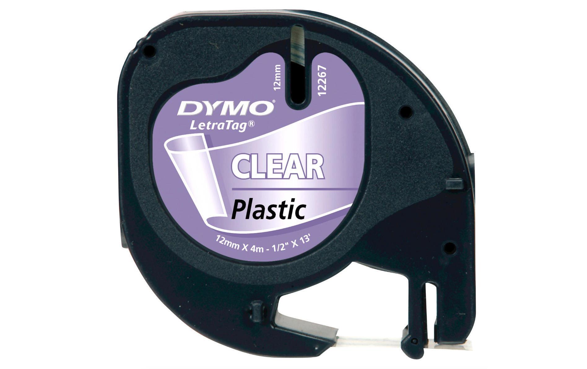 80505 - Mediatech Dymo LetraTag Beschriftungsband, Plastik transp., 12mm x 4m-für alle LetraTag Geräte kaufen Schweiz | Mediatech.ch