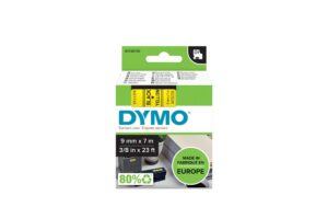 Dymo Schriftband D1, 9mm x 7m, Band: gelb Schrift: schwarz - für alle LabelManager