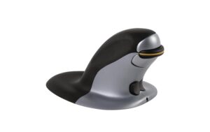 Fellowes Penguin Ergomaus, schwarz L für Handflächen >18 cm