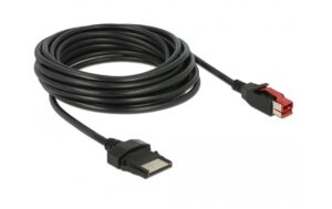 Delock PoweredUSB Kabel Stecker 24 V 8 Pin Stecker, 5 m