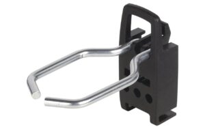 Wolfcraft 5 Lochwand-Schlaufenhaken 35 x 35 mm