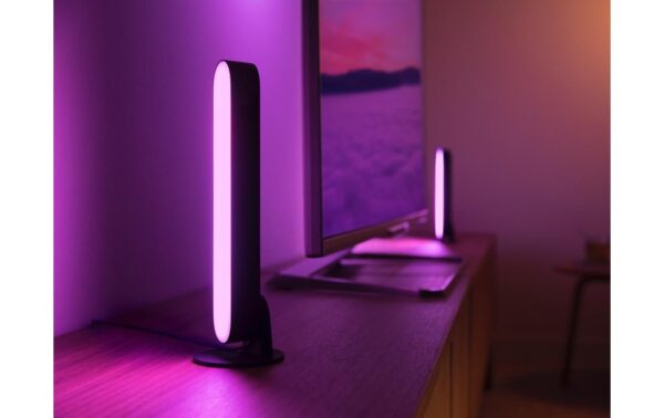 812835_5 - Mediatech Philips Hue Play 1er Ext schwarz, RGBW, 6W, 530lm