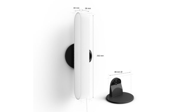 Philips Hue Play 1er Ext weiss, RGBW, 6W, 530lm