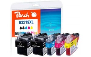 Peach Tinte Brother LC-3219MultiP + 2x68, 3x17ml, 2xbk, c, m, y