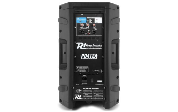 824173_3 - Mediatech Power Dynamics PD412A Aktiver 12 PA Lautsprecher mit DSP