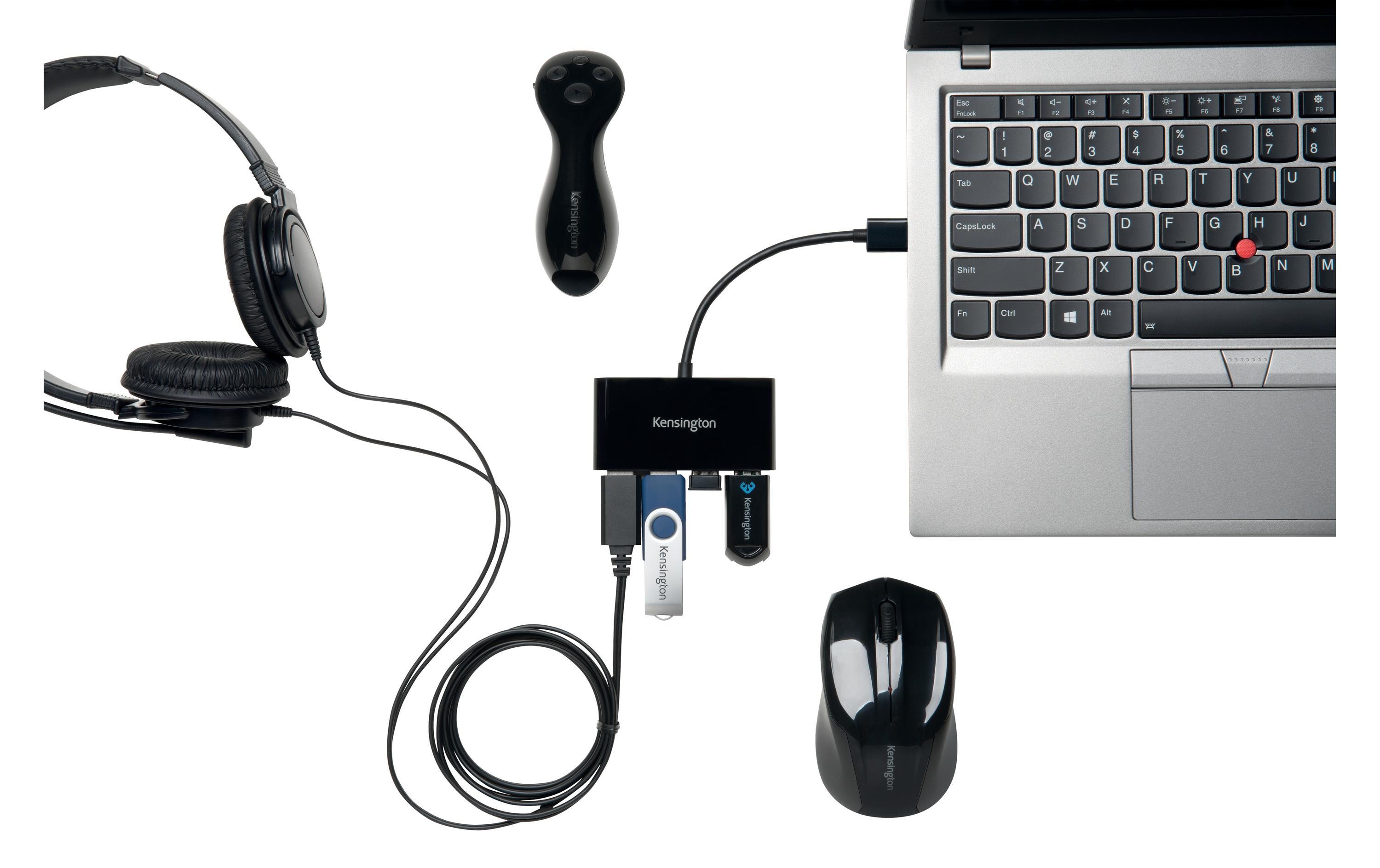 824566_2 - Mediatech Kensington USB 3.0 4 Port Hub