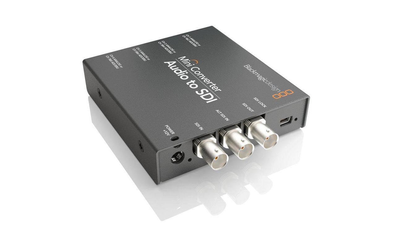 825064 - Mediatech Blackmagic Mini Converter Audio-SDI 2 kaufen Schweiz | Mediatech.ch