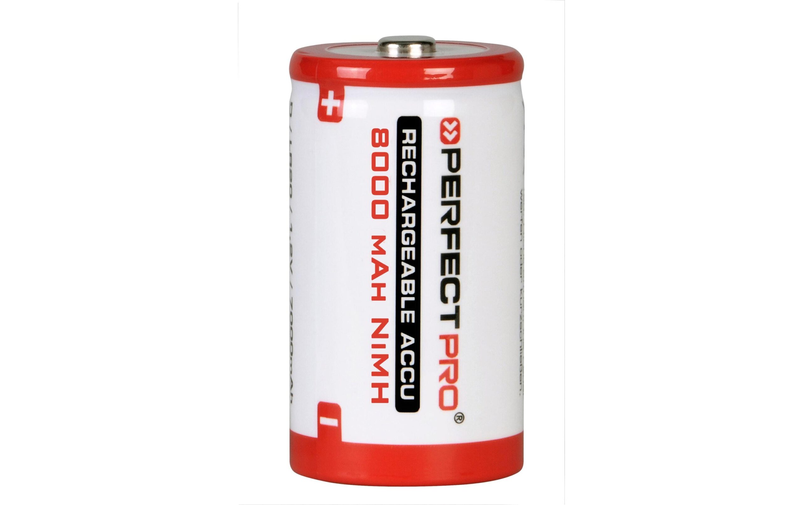 825724 - Mediatech PERFECTPRO NiMH-Akkus D NiMH / 8000mAh / 2 Stück kaufen Schweiz | Mediatech.ch