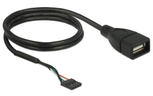 Delock USB Kabel 60cm USB 2.0 Pfostenbuchse zu USB 2.0 Typ-A kaufen Schweiz | Mediatech.ch