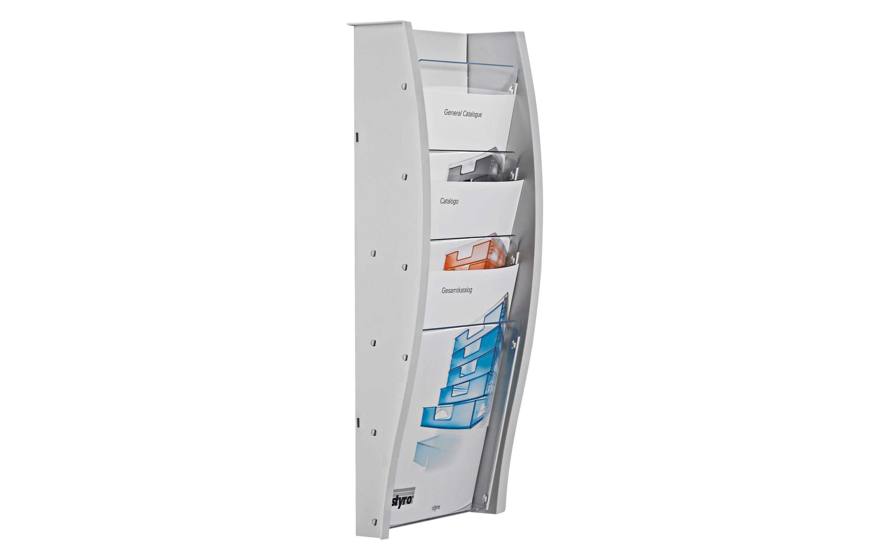 830867 - Mediatech Styrodisplay A4 grau A4 hoch, Acryl kaufen Schweiz | Mediatech.ch