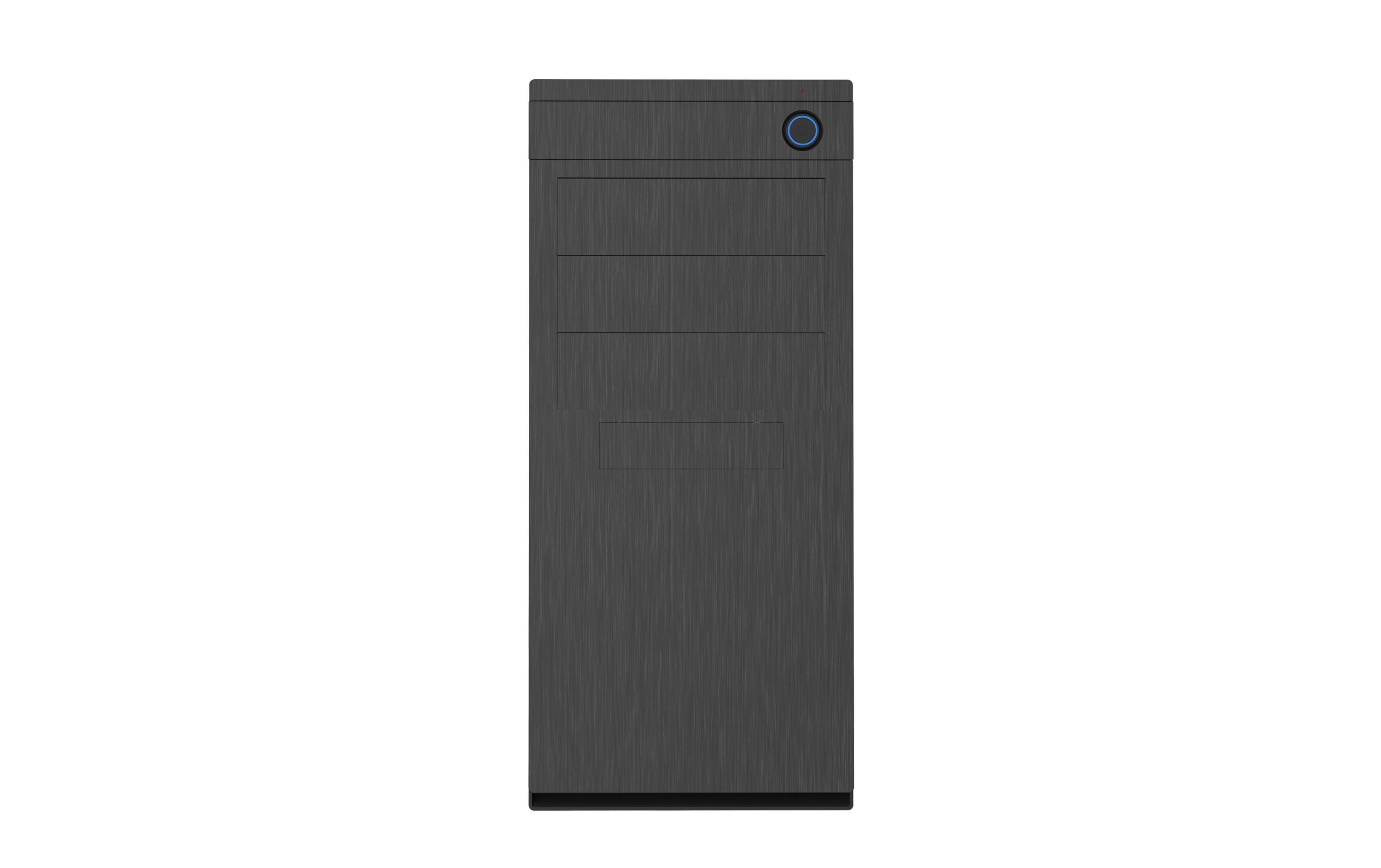 836906_1 - Mediatech Chieftec Midi Tower HC-10B-OP, schwarz o.NT 3x5.25, 5x3.5, 1x2.5 int., 2x USB3.0